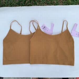 Wild Fable Crop-top Bralettes Size Medium NWT 2 pcs for $13